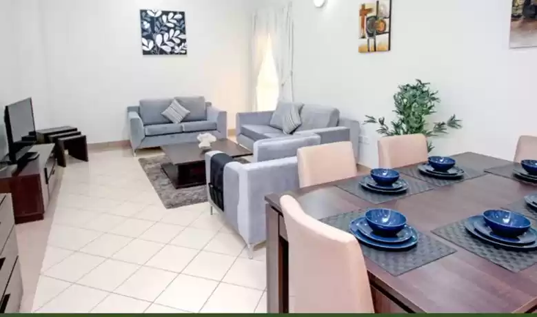 Wohn Klaar eigendom 3 Schlafzimmer S/F Wohnung  zu vermieten in Al Sadd , Doha #9214 - 1  image 